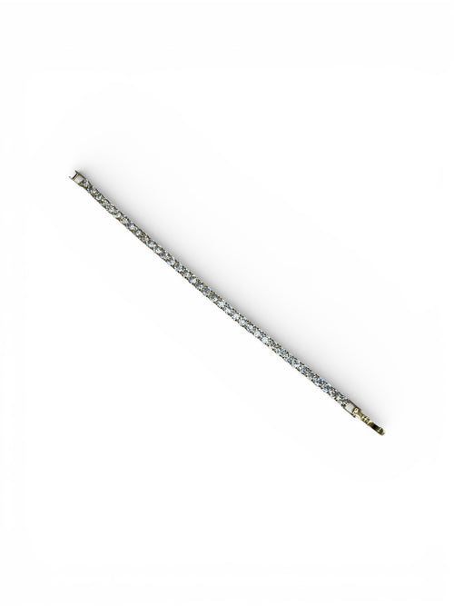 Classic 14K Gold Tennis Bracelet