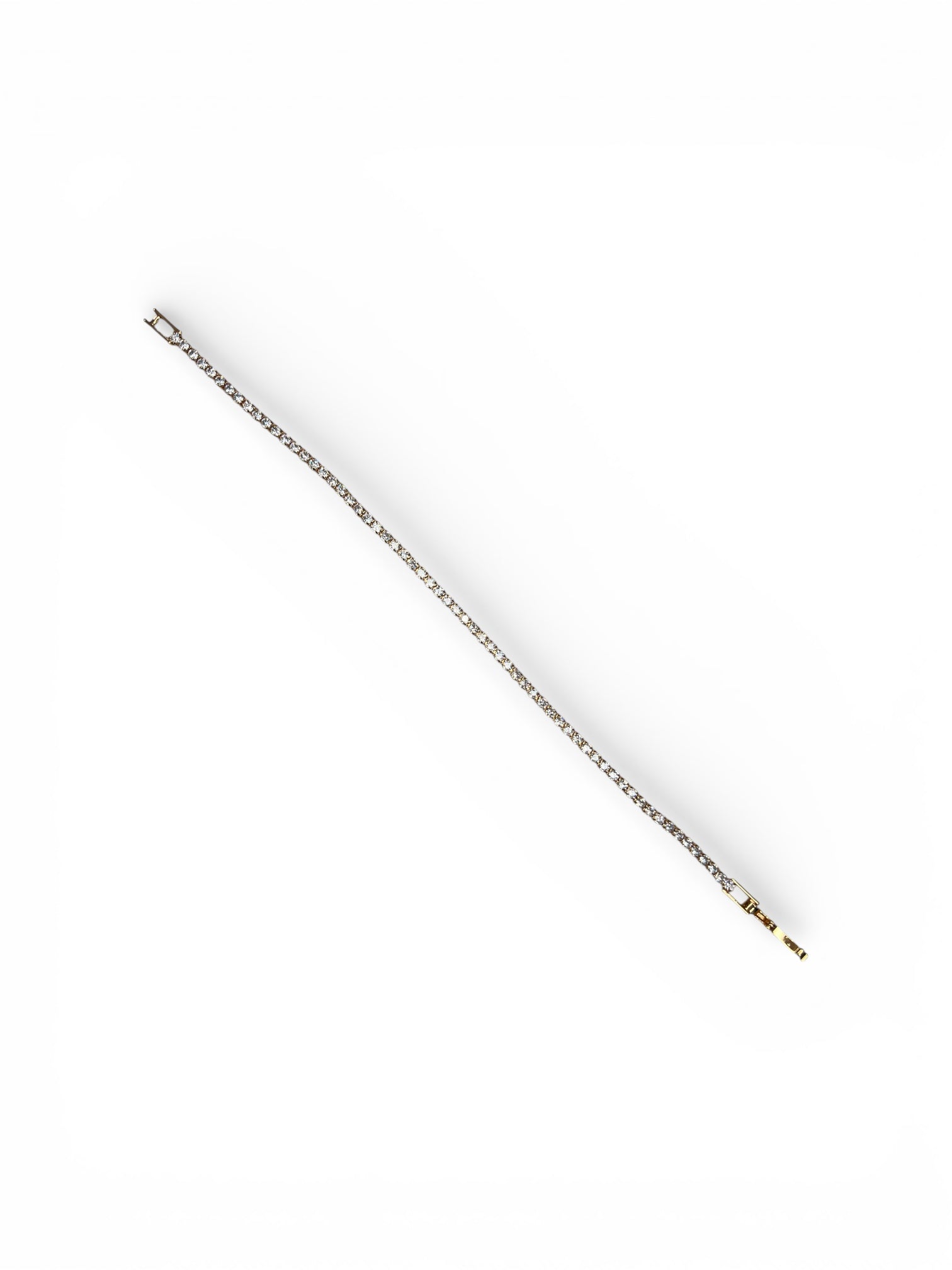 Fine Rose Gold Classic Tennis Bracelet